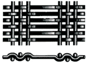 反腐食316lロックのひだの300頑丈なミクロン12.8mmの穴を金網 3